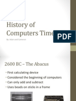 History of Computers Timeline