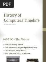 PRESENTATION-History and Evolution of Computer | PDF | Areas Of ...