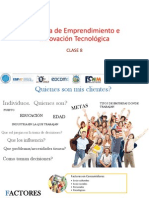 Catedra de Emprendimiento e Innovación Tecnológica: Clase 8