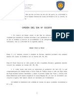Orden Del Dìa 03-2015 Operaciones de Rescate Vehicular