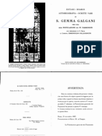 Gamma - Galgani Estasi - Diario - Autobiografia - Scritti Vari | PDF