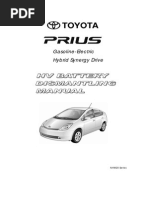 Hybrid Vehicle Dismantling Manual for NHW20 - Prius
