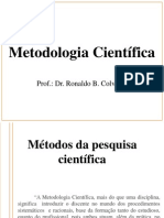 Apresentação Metodologia Científica