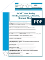 SMART Goal Setting Specific, Measurable, Attainable, Relevant, Timely