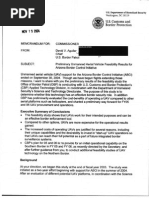 2004 Customs and Border Patrol drone feasibility report