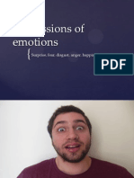 Expressions of Emotions
