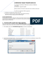 Procedura Ripristino XZPAD970H PDF