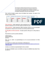 Credits Multiple Choice Questions Descriptive Total Marks Duration (Hours)