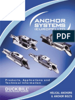 Duckbill Ground Anchor Systems - Helical Anchors & Anchor Bolts (Feb 2010)
