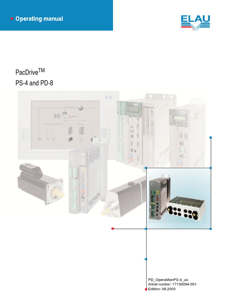 Operating Manual - PacDrive PS-4 and PD-8 PDF | PDF | High Voltage ...