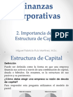Importancia de La Estructura de Capital
