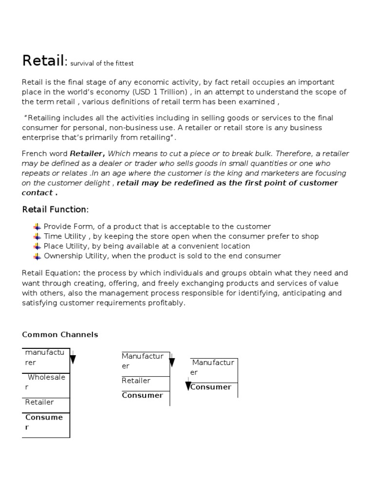 Retail Strategies for Consumer Engagement | PDF | Retail | Supply Chain ...