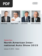 Download Speeches North American International Auto Show 2015 January 12 2015 by AUDI AG SN252424426 doc pdf