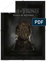 Game of Thrones Puzzle of Westeros