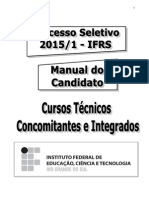 Manual-do-Candidato-Cursos-Técnicos-Concomitantes-e-Integrados-IFRS-2015-1