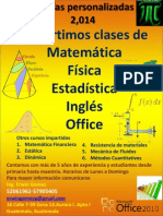 Anuncio de Clases 2014 v2