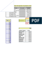 (Ionescu I) Aplicatia7 - Baze de Date Excel (Validarea Datelor)