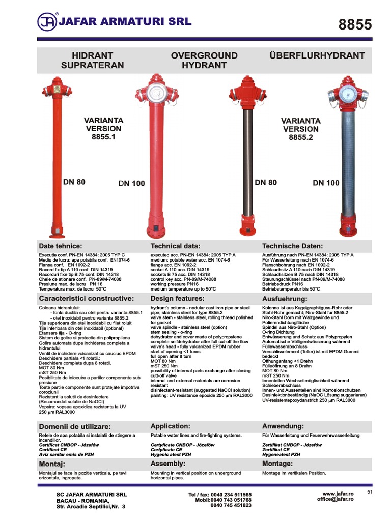 Hidrant Exterior | PDF | Building Engineering | Building Materials