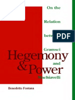 Fontana - Hegemnia y Poder. Gramsci Maquiavelo