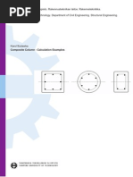 Composite Column - Calculation Examples