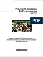 Evaluación Ciudadana Los Compromisos de RIO'92