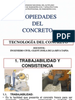 Propiedades Del Concreto