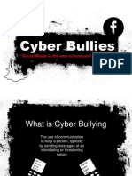 Cyber Bullies Presentation Brandonmattsidney