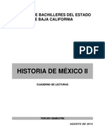 Cuaderno de Lecturas - Historia Méx. II 2014-2