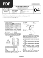 Pembahasan Soal UN IPA SMP Paket A59