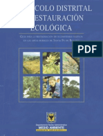 Protocolo Distrital Restauracion Ecologica