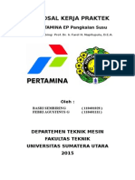 PROPOSAL KERJA PRAKTEK PT PERTAMINA Basri & Febri