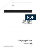 Gsdeemer Third Edition: Alberto Ades, Rumi Masih, Daniel Tenengauzer September 1999