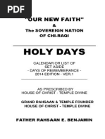 Our New Faith Holydayz