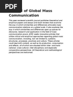 Download Journal of Global Mass Communication by devchauhan SN25246052 doc pdf