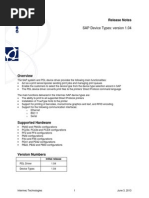 SAP Device Types Release Notes v1 - 04 - Final