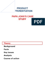 Studi Kasus Papa Johns