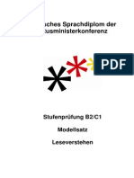 Modellsatz B2-C1 LV Aufgaben Und Texte