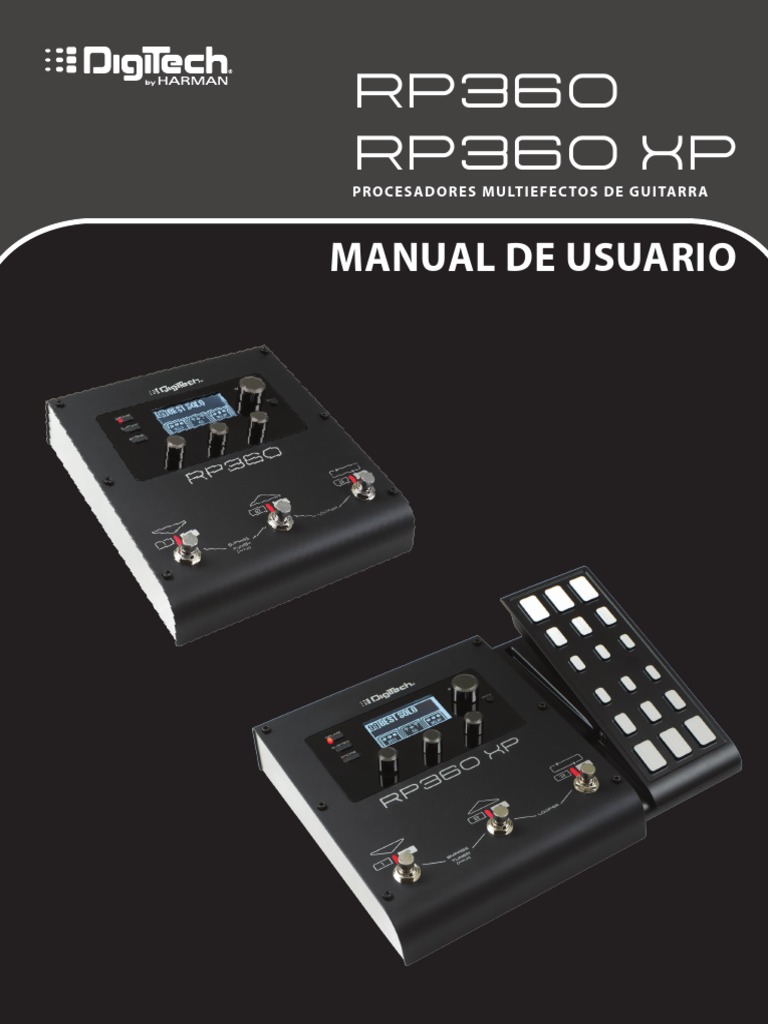 DigiTech RP360-RP360XP Manual Spanish Original