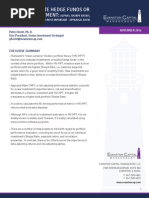 How to Evaluate Hedge Funds