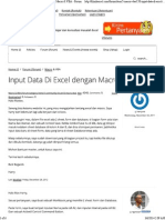 Klinik Excel - Input Data Di Excel Dengan Macro - Macro & VBA - Forum
