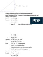 Thermal Physics Lecture Note 7