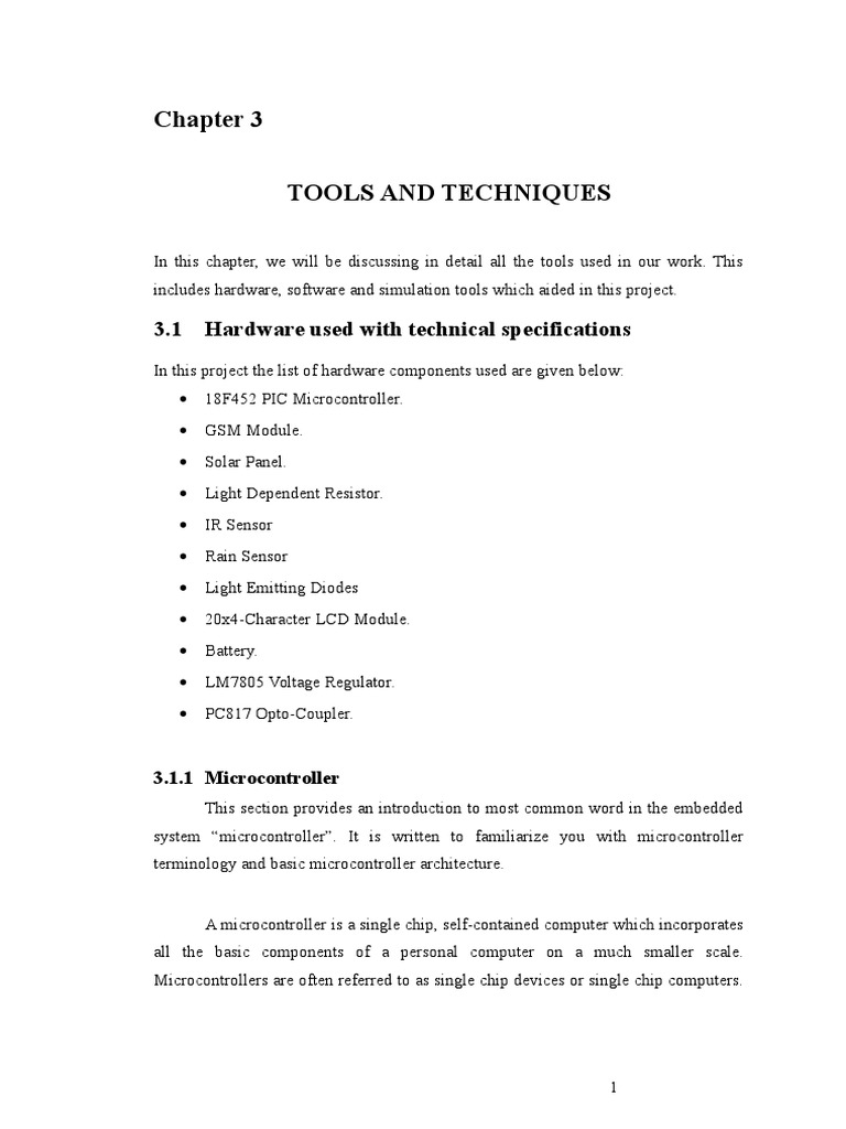 Smart Street Lighting Project PDF