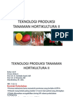 Bahan Ajar Teknologi Produksi Tanaman Hortikultura II