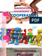 organization and management of cooperatives