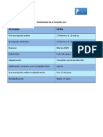 Actividades Residencia 2015