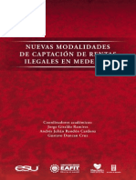 Nuevas Modalidades de Captación de Rentas Ilegales en Medellín (2014)