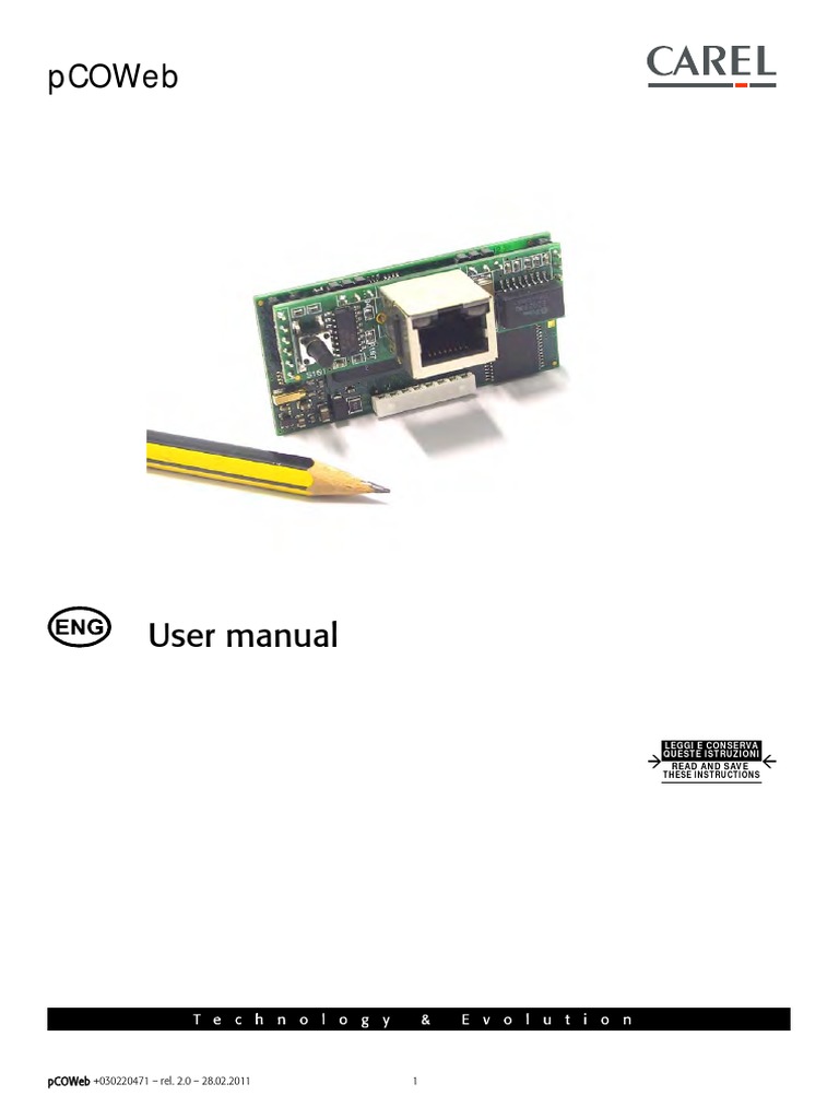 PCOWeb - User Manual 2.0 | PDF | Computer Network | Ip Address