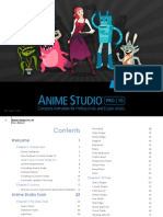 Manual de Anime Studio pro 10 en inglés