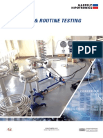 Cable Type and Routine Testing - AG