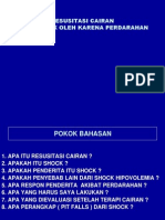 Resusitasi Cairan Pada Shock Ok Perdarahan